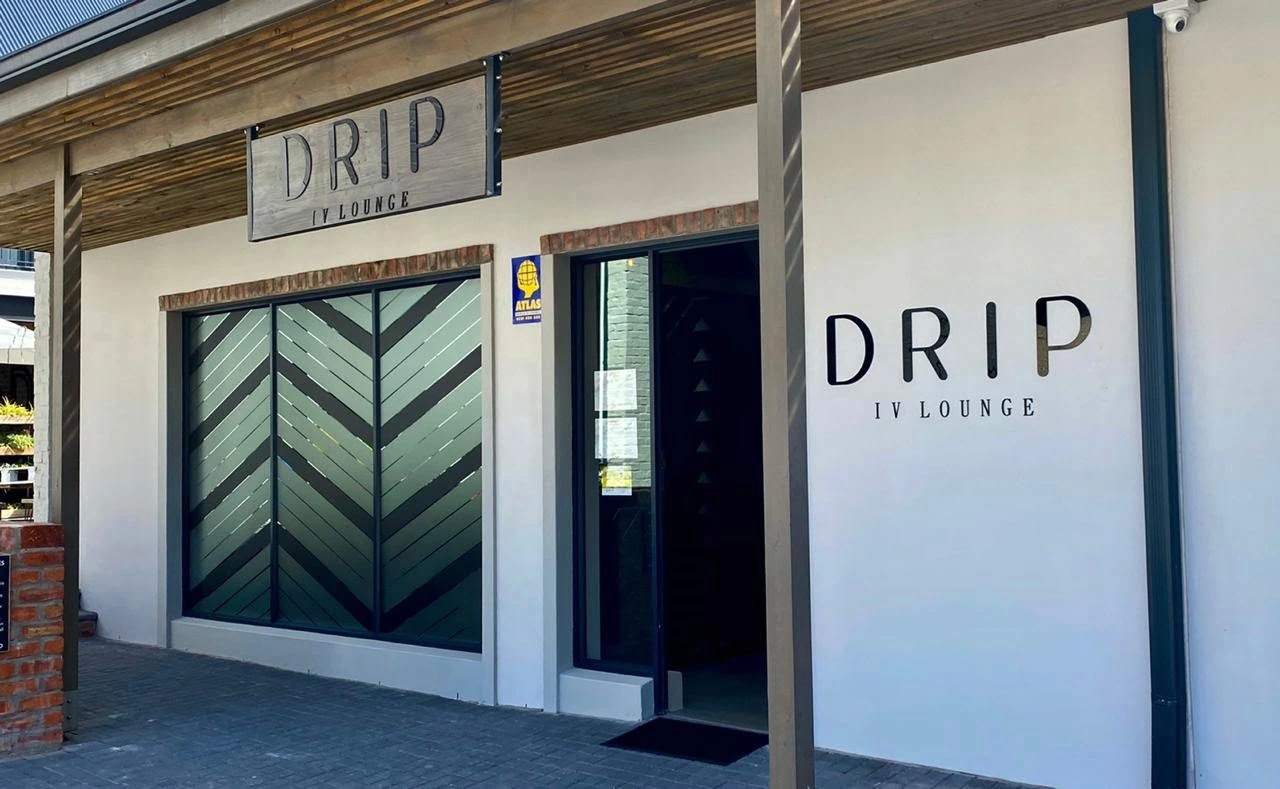 Drip IV Lounge exterior at 184 Main Road
